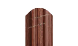 Штакетник металлический МЕТАЛЛ ПРОФИЛЬ TRAPEZE-O 16,5х118 (ECOSTEEL-01-МореныйДуб-0.5) купить в санкт-петербурге