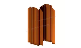 Штакетник металлический МЕТАЛЛ ПРОФИЛЬ TRAPEZE-O 16,5х118 (AGNETA-03-Copper\Copper-0.5) купить в санкт-петербурге