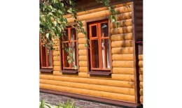 Блок-хаус new Grand Line 0,45 Print Elite с пленкой Golden Wood TwinColor купить в санкт-петербурге