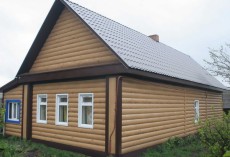 Блок-хаус new Grand Line 0,45 Print Elite с пленкой Chestnut Wood купить в санкт-петербурге