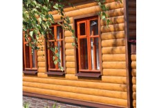 Блок-хаус new Grand Line 0,45 Print Elite с пленкой Chestnut Wood купить в санкт-петербурге