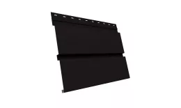 Квадро брус 3D 0,5 GreenCoat Pural BT, matt с пленкой RR 33 черный (RAL 9004 сигнальный черный) купить в санкт-петербурге