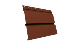 Квадро брус 3D 0,5 Satin Matt с пленкой RAL 8004 терракота купить в санкт-петербурге
