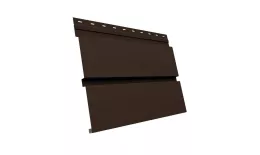 Квадро брус 3D 0,5 Satin с пленкой RAL 8017 шоколад купить в санкт-петербурге