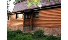 Сайдинг Блок-хаус 0,390 Grand Line 0,45 Print Elite Cherry Wood TwinColor купить в санкт-петербурге