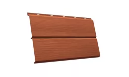 ЭкоБрус 3D 0,345 Grand Line 0,45 Drap TX с пленкой RAL 8004 терракота