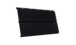ЭкоБрус 3D 0,345 Grand Line 0,45 Drap TX с пленкой RAL 9005 черный