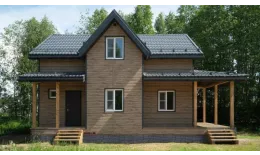ЭкоБрус 0,345 Grand Line 0,45 Print Elite с пленкой Nordic Wood TwinColor купить в санкт-петербурге
