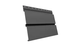 Квадро брус 3D 0,5 GreenCoat Pural BT, matt с пленкой RR 22 серый (RAL 7000 серая белка) купить в санкт-петербурге