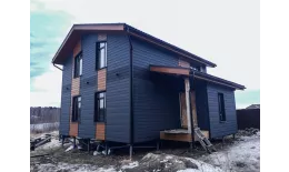 ЭкоБрус 0,345 Grand Line 0,5 PurLite Matt с пленкой RAL 9005 черный купить в санкт-петербурге