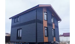 ЭкоБрус 0,345 Grand Line 0,5 PurLite Matt с пленкой RAL 9005 черный купить в санкт-петербурге