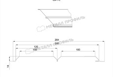 Сайдинг МЕТАЛЛ ПРОФИЛЬ Lбрус-15х240 (ПЭ-01-6005-0.4) купить в санкт-петербурге