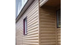 Сайдинг МЕТАЛЛ ПРОФИЛЬ Woodstock-28х330 (ECOSTEEL_MA-01-Сосна-0.5) купить в санкт-петербурге