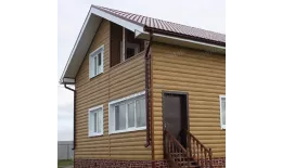 Сайдинг МЕТАЛЛ ПРОФИЛЬ Woodstock-28х330 (ECOSTEEL_MA-01-Сосна-0.5) купить в санкт-петербурге