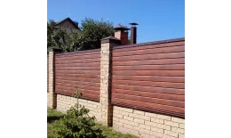 Сайдинг МЕТАЛЛ ПРОФИЛЬ Lбрус-15х240 (ECOSTEEL_MA-01-МореныйДуб-0.5) купить в санкт-петербурге
