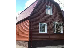 Сайдинг МЕТАЛЛ ПРОФИЛЬ Woodstock-Н-28х330 (ECOSTEEL-01-МореныйДуб-0.5) купить в санкт-петербурге