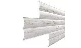 Сайдинг МЕТАЛЛ ПРОФИЛЬ Woodstock-28х330 (ECOSTEEL_MA-01-Беленый Дуб-0.5) купить в санкт-петербурге