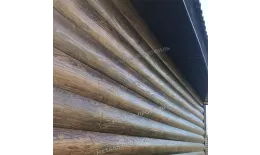 Сайдинг МЕТАЛЛ ПРОФИЛЬ Woodstock-Н-28х330 (ECOSTEEL_T-01-ЗолотойДуб-0.5) купить в санкт-петербурге