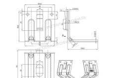 Кронштейн КК-50 ПО RAL 7004 (ОЦ-01-БЦ-1.2) купить в санкт-петербурге