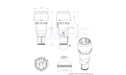 Вентилятор Eco220Р/160/500 кирпичный купить в санкт-петербурге