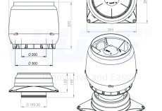 Вентилятор ЕСо 250 S + основание красный купить в санкт-петербурге