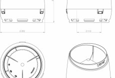 Колпак для трубы FLOW d110 коричневый купить в санкт-петербурге