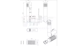 Дефлектор цокольный Ross 160/170 бежевый купить в санкт-петербурге