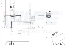 Дефлектор цокольный Ross 125/135 малярный белый купить в санкт-петербурге