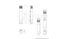 Комплект ремонтный Ross 125/110 красный купить в санкт-петербурге