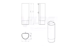 Удлинитель Ross 160 красный купить в санкт-петербурге