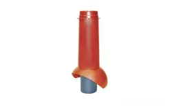 Выход канализации Krovent Pipe-VT 110 IS красный 