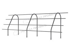 Ограждение кровельное ОК-h1200х3000 мм (7024) купить в санкт-петербурге