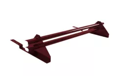 Снегозадержатель трубчатый для композитной черепицы RAL 3005 (1м) купить в санкт-петербурге