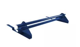 Снегозадержатель трубчатый для композитной черепицы RAL 5005 (3м) купить в санкт-петербурге