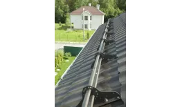 Снегозадержатель NEW трубчатый Grand Line RAL 6020 1м купить в санкт-петербурге