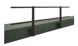 Ограждение кровельное для парапета с боковым креплением RR 32 (2,0х0,6) купить в санкт-петербурге