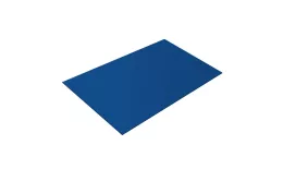 Плоский лист 0,45 PE с пленкой RAL 5005 сигнальный синий купить в санкт-петербурге