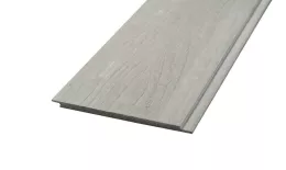 Фиброцементный сайдинг FCS wood click шип-паз ФАКТУРА ДЕРЕВА серый в массе купить в санкт-петербурге