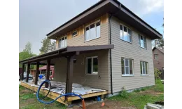FCS Фиброцементный сайдинг Wood 190х3000х8мм 0.57м2 F03 купить в санкт-петербурге