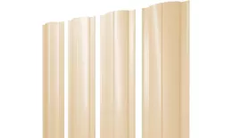 Штакетник Круглый с прямым резом 0,45 Drap TX RAL 1015 светлая слоновая кость купить в санкт-петербурге