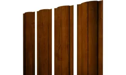 Штакетник Круглый с прямым резом 0,45 Print Premium Golden Wood Intense FTC купить в санкт-петербурге