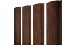 Штакетник Круглый с прямым резом 0,45 Print-Double Premium Cherry Wood Dark F купить в санкт-петербурге