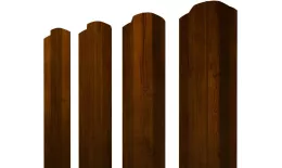 Штакетник М-образный B фигурный 0,45 Print-Double Premium Golden Wood Intense F купить в санкт-петербурге