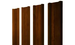 Штакетник М-образный А с прямым резом 0,4 Print Premium Golden Wood Intense FTC купить в санкт-петербурге
