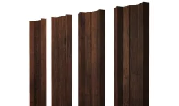 Штакетник М-образный А с прямым резом 0,45 Print Premium Cherry Wood Dark FTC купить в санкт-петербурге