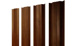Штакетник М-образный В с прямым резом 0,45 Print Premium Golden Wood Intense FTC купить в санкт-петербурге