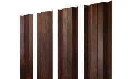 Штакетник М-образный В с прямым резом 0,45 Print-Double Premium Cherry Wood Dark F купить в санкт-петербурге