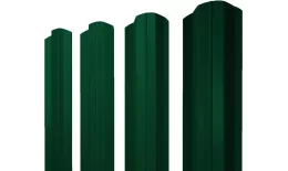 Штакетник М-образный В фигурный 0,5 Satin Matt TX RAL 6005 зеленый мох купить в санкт-петербурге