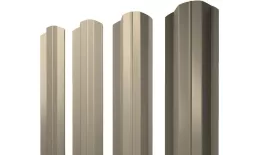 Штакетник М-образный В фигурный 0,5 Satin RAL 1015 светлая слоновая кость купить в санкт-петербурге
