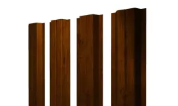 Штакетник П-образный A с прямым резом 0,4 Print Premium Golden Wood Intense FTC купить в санкт-петербурге